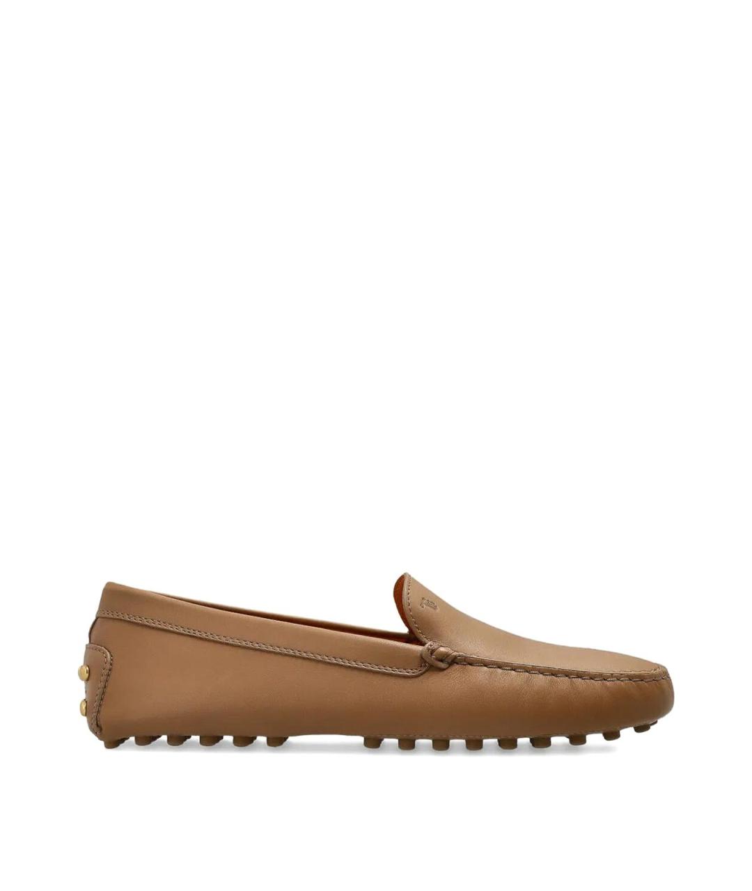 TOD'S Бежевые лоферы, фото 1