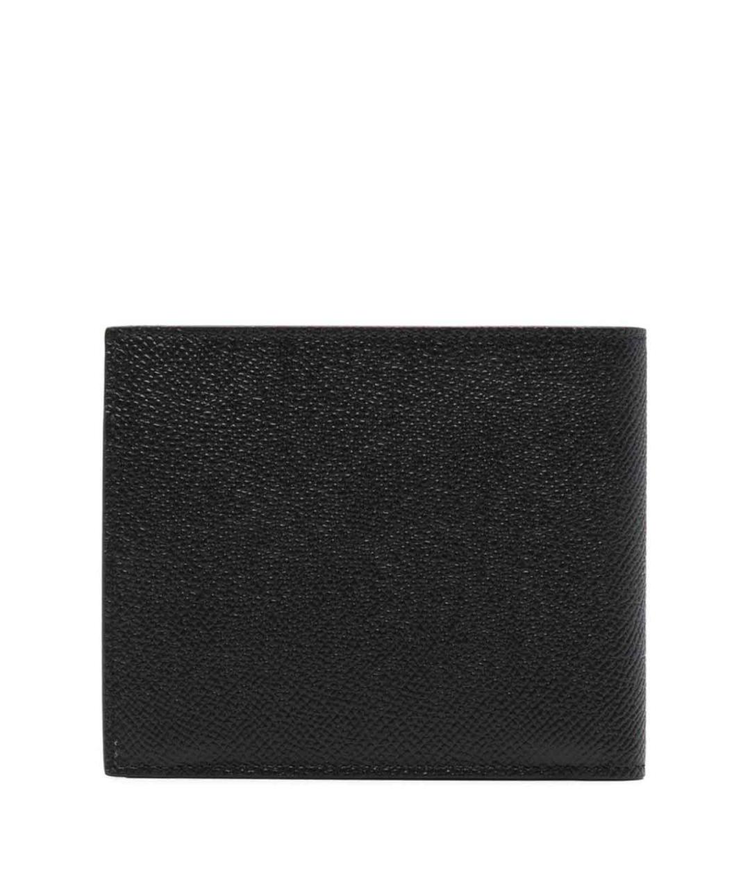 FERRAGAMO Черный кожаный кошелек, фото 2
