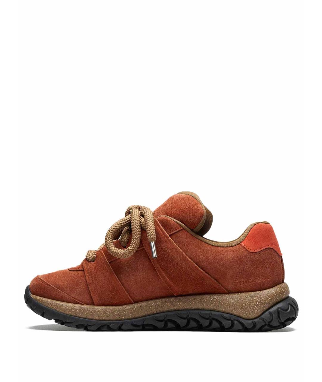 BIRKENSTOCK Коричневые замшевые кроссовки, фото 2