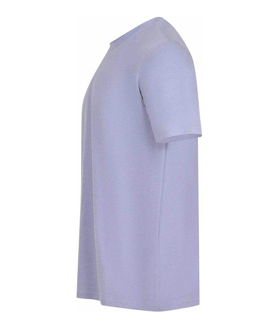 A.P.C. Голубая хлопковая футболка, фото 2