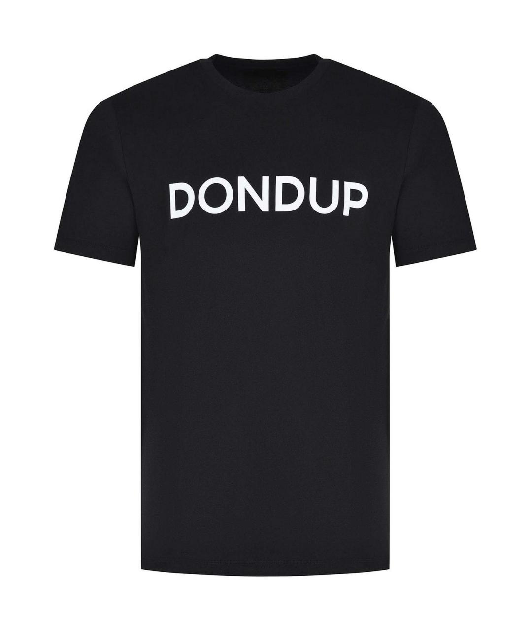 DONDUP Черная хлопковая футболка, фото 1