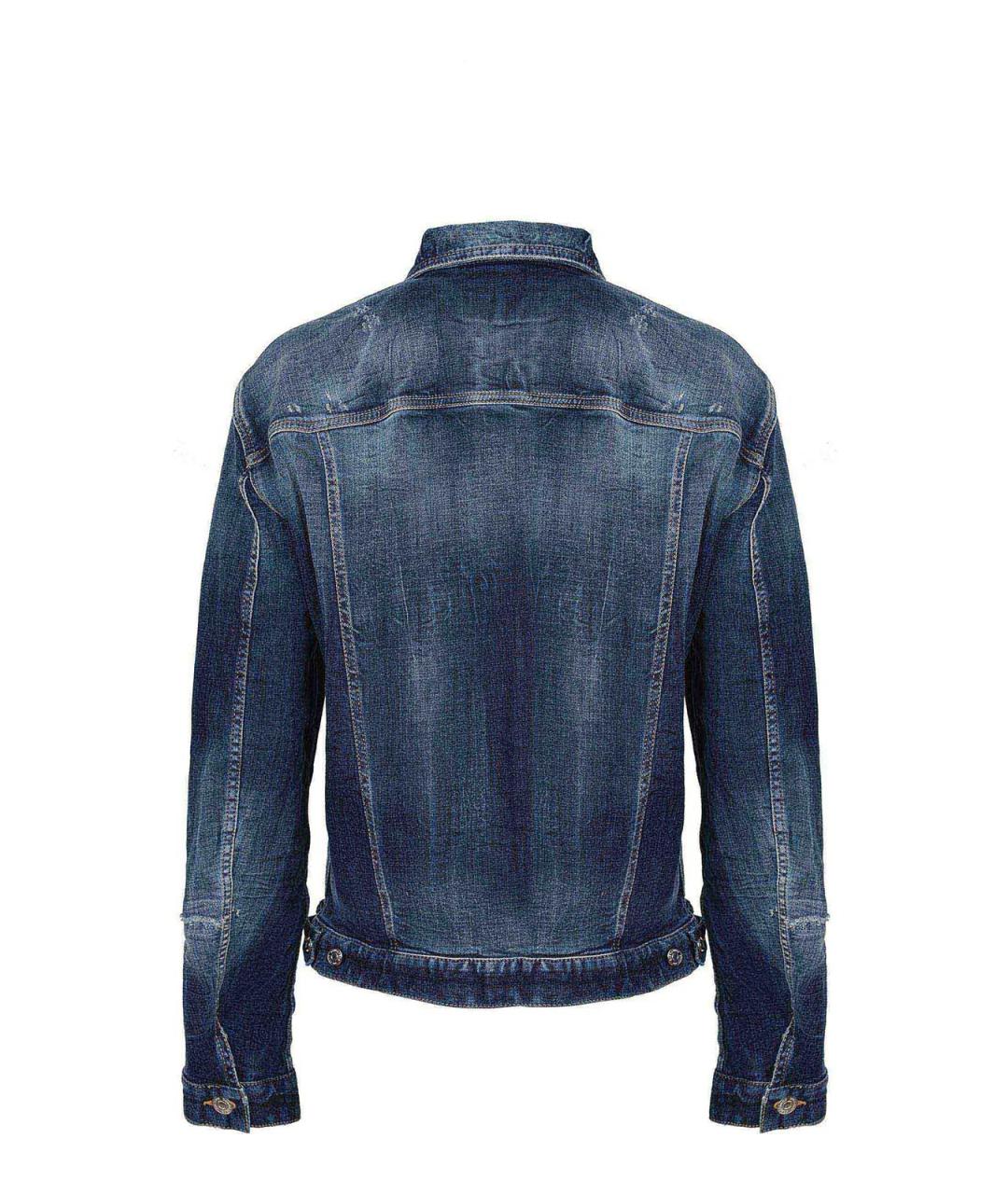 DSQUARED2 Синяя хлопковая куртка, фото 3