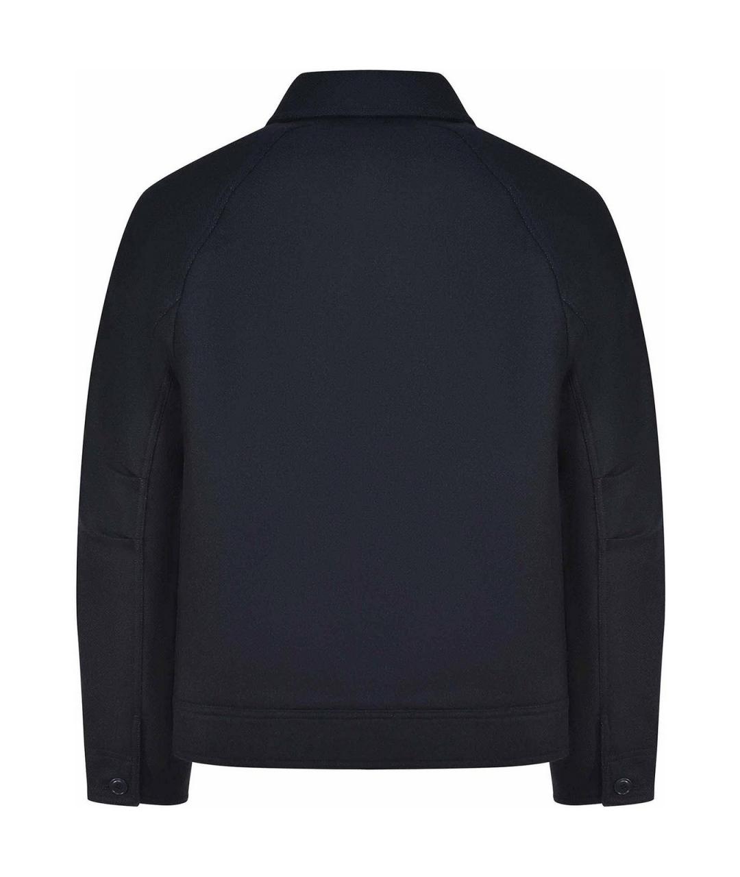 A.P.C. Темно-синяя шерстяная куртка, фото 3
