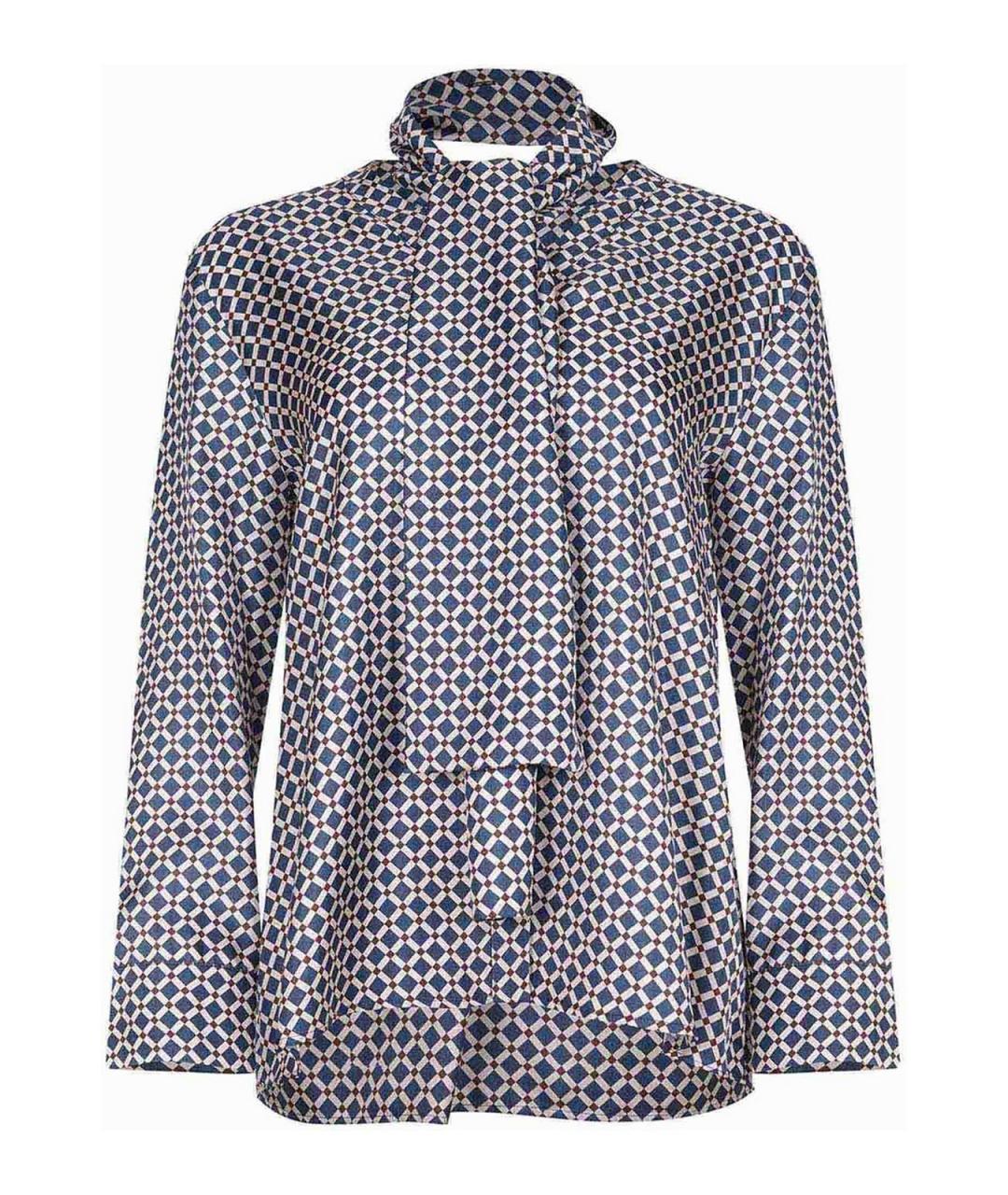 'S MAX MARA Мульти шелковая блузы, фото 1