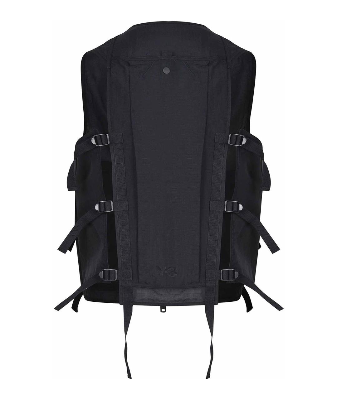Y-3 Черная полиамидовая жилетка, фото 3