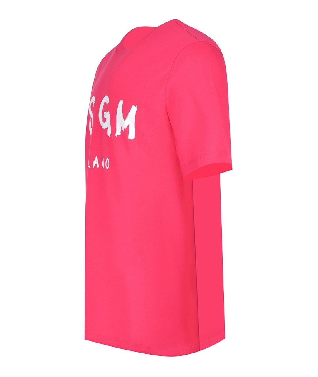 MSGM Мульти хлопковая футболка, фото 2