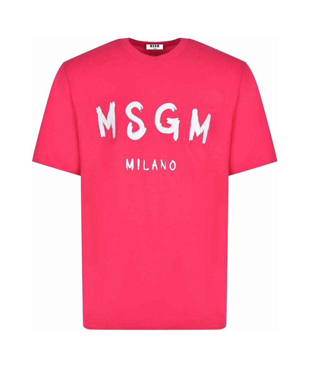 MSGM Мульти хлопковая футболка, фото 1