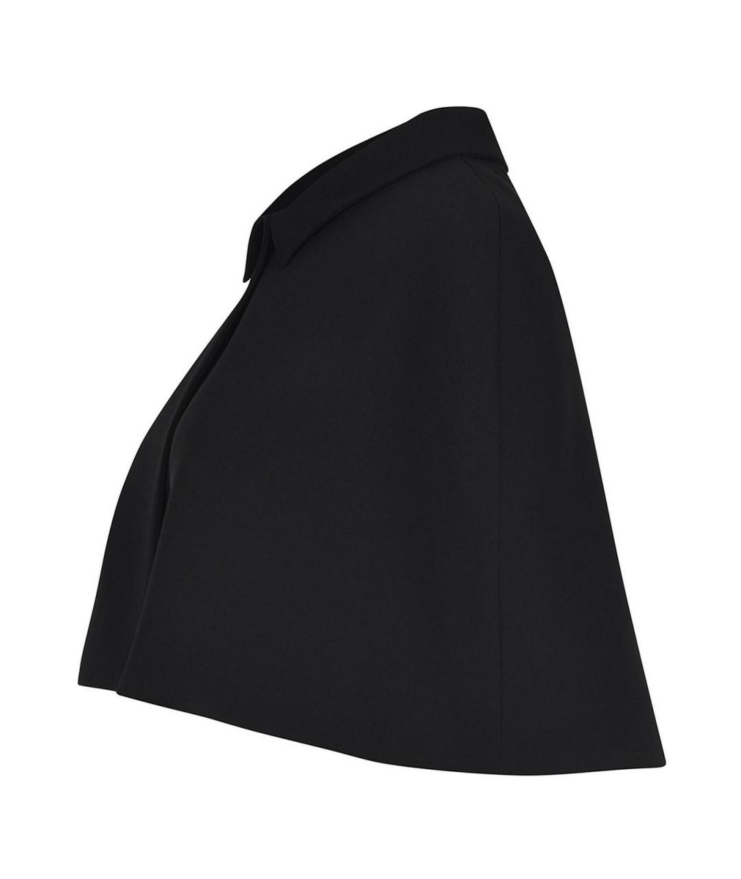 MAX MARA Черная полиэстеровая рубашка, фото 2