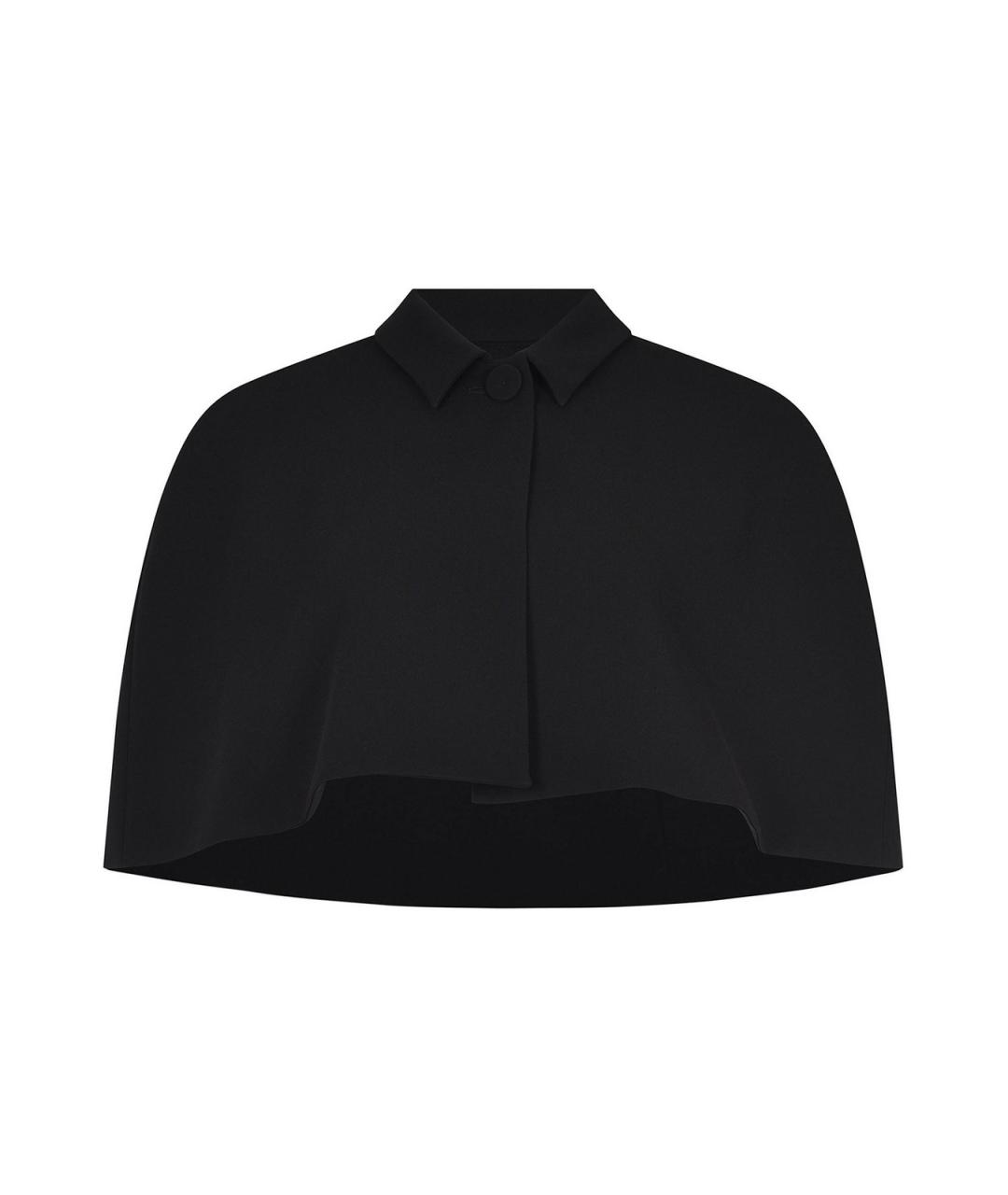 MAX MARA Черная полиэстеровая рубашка, фото 1