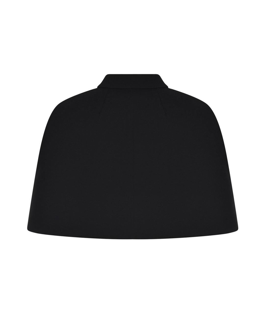 MAX MARA Черная полиэстеровая рубашка, фото 3
