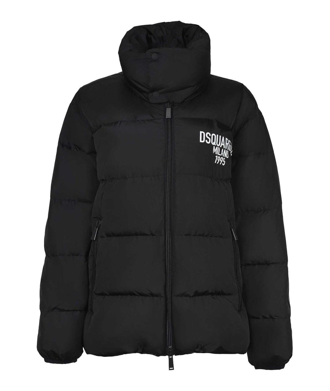 DSQUARED2 Черная полиамидовая куртка, фото 1