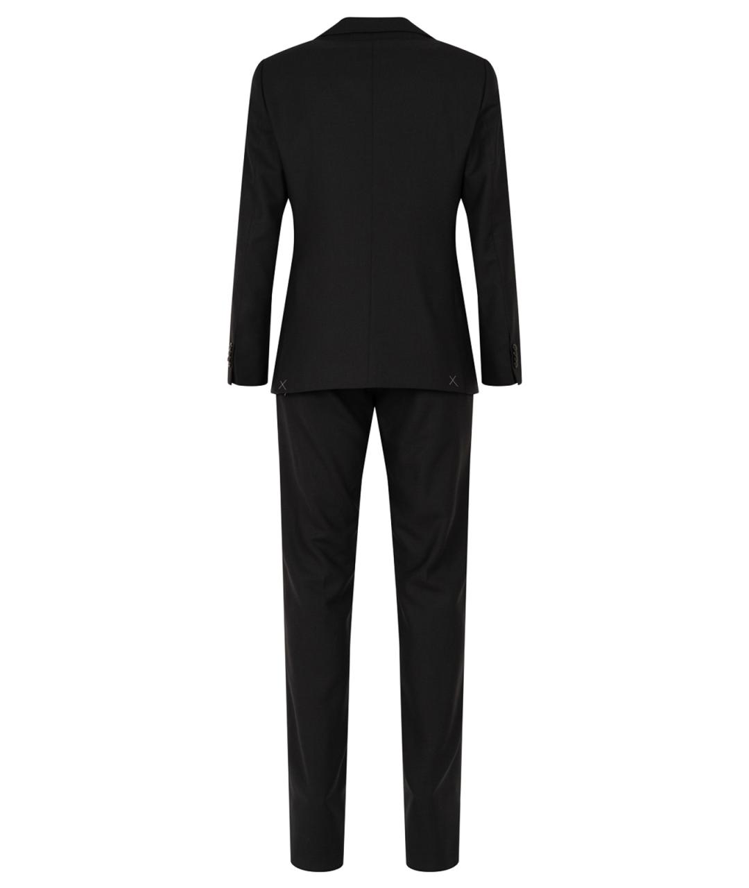 GIORGIO ARMANI Черный классический костюм, фото 3