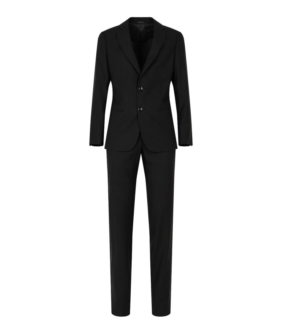 GIORGIO ARMANI Черный классический костюм, фото 2