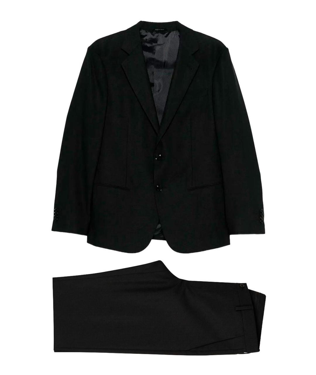 GIORGIO ARMANI Черный классический костюм, фото 1