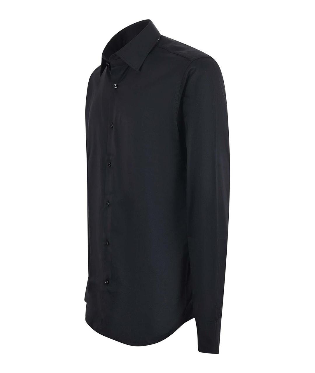 HUGO BOSS Черная классическая рубашка, фото 2