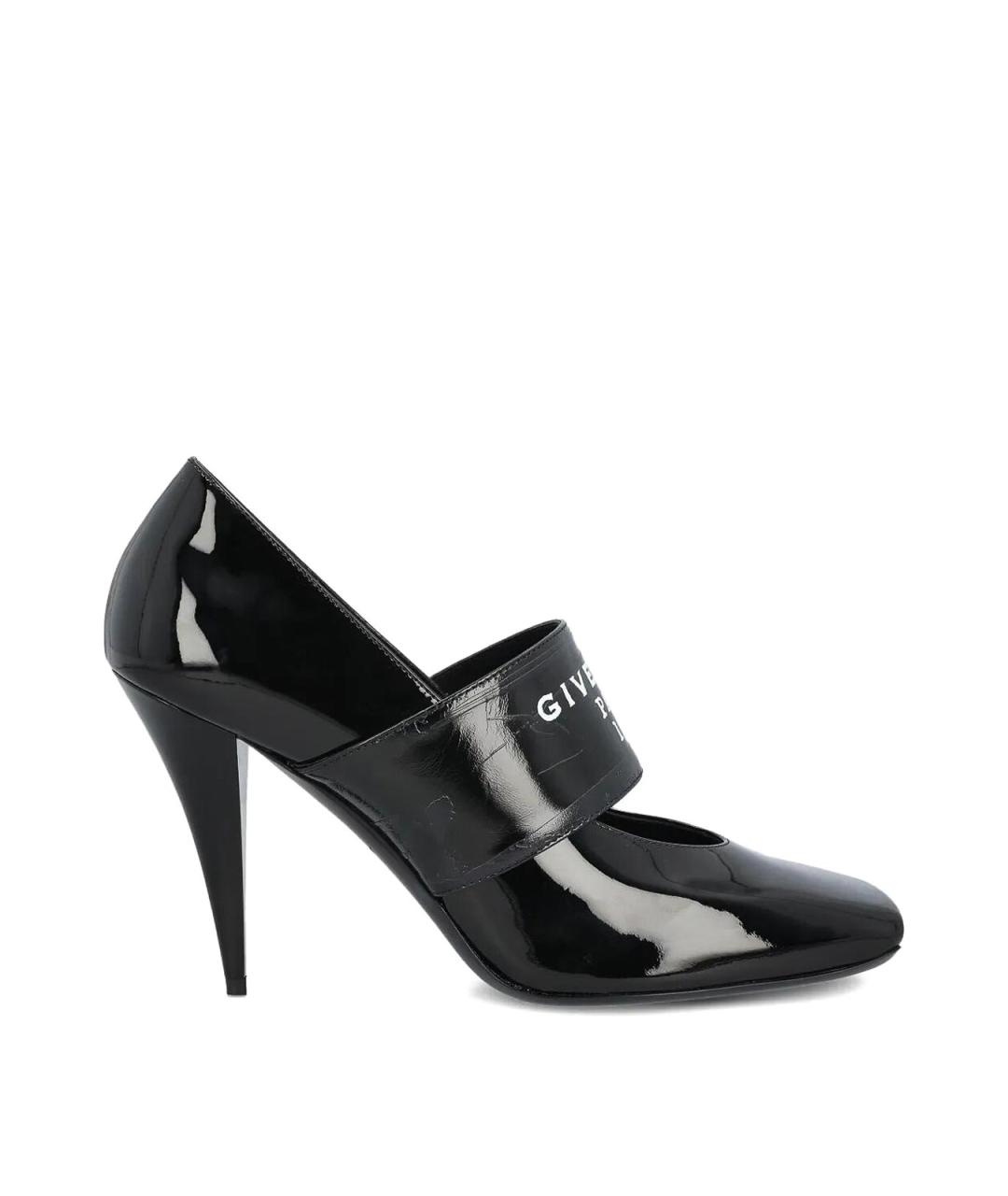 GIVENCHY Черные кожаные туфли, фото 1