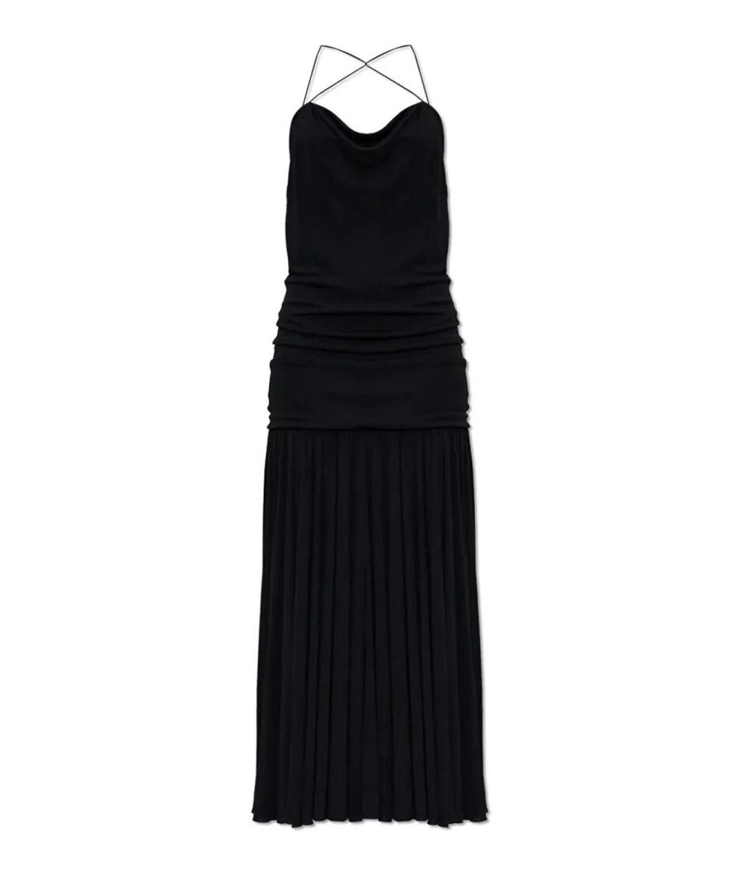 JACQUEMUS Черное вискозное повседневное платье, фото 1