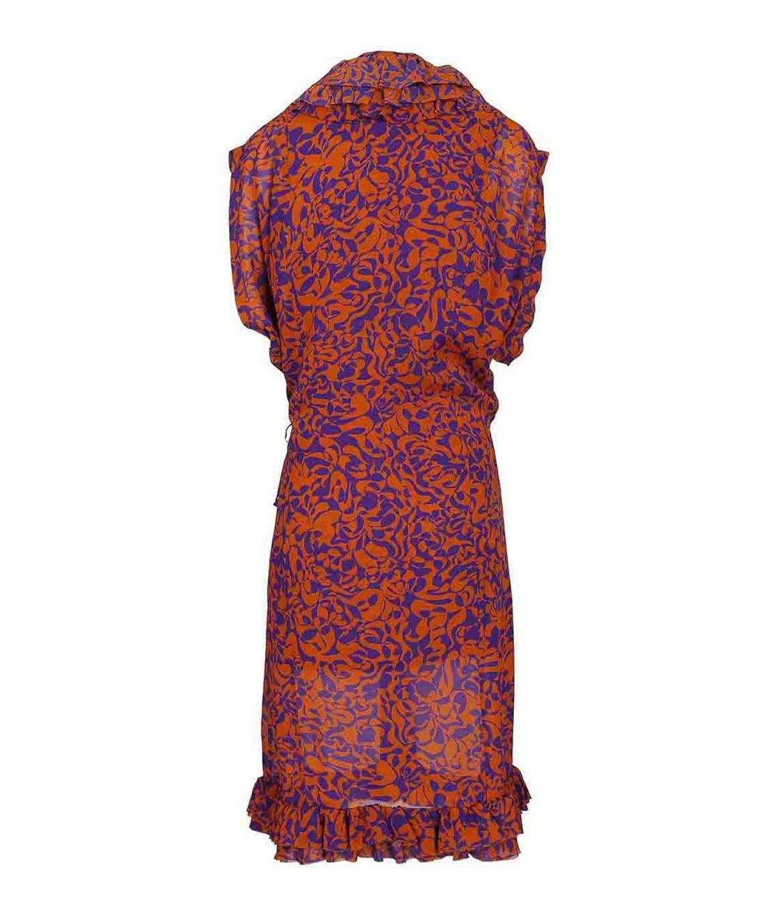 DRIES VAN NOTEN Мульти вискозное повседневное платье, фото 2