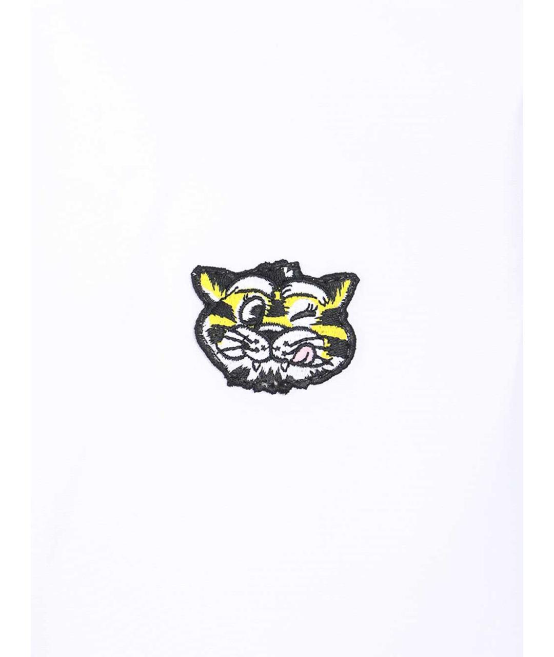 KENZO Белая хлопковая классическая рубашка, фото 3