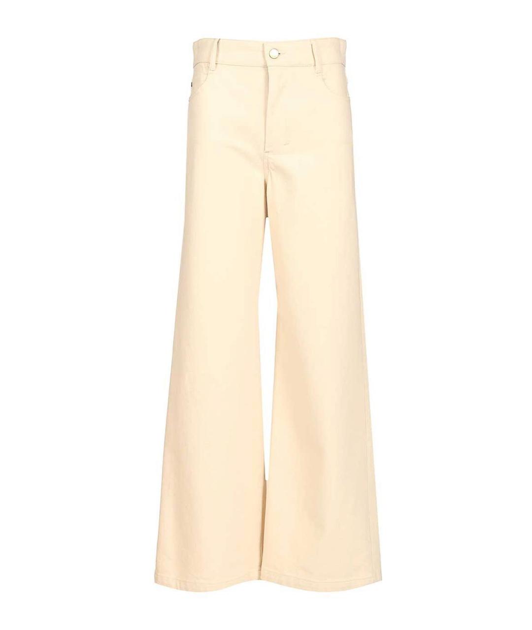 'S MAX MARA Хлопковые прямые джинсы, фото 1