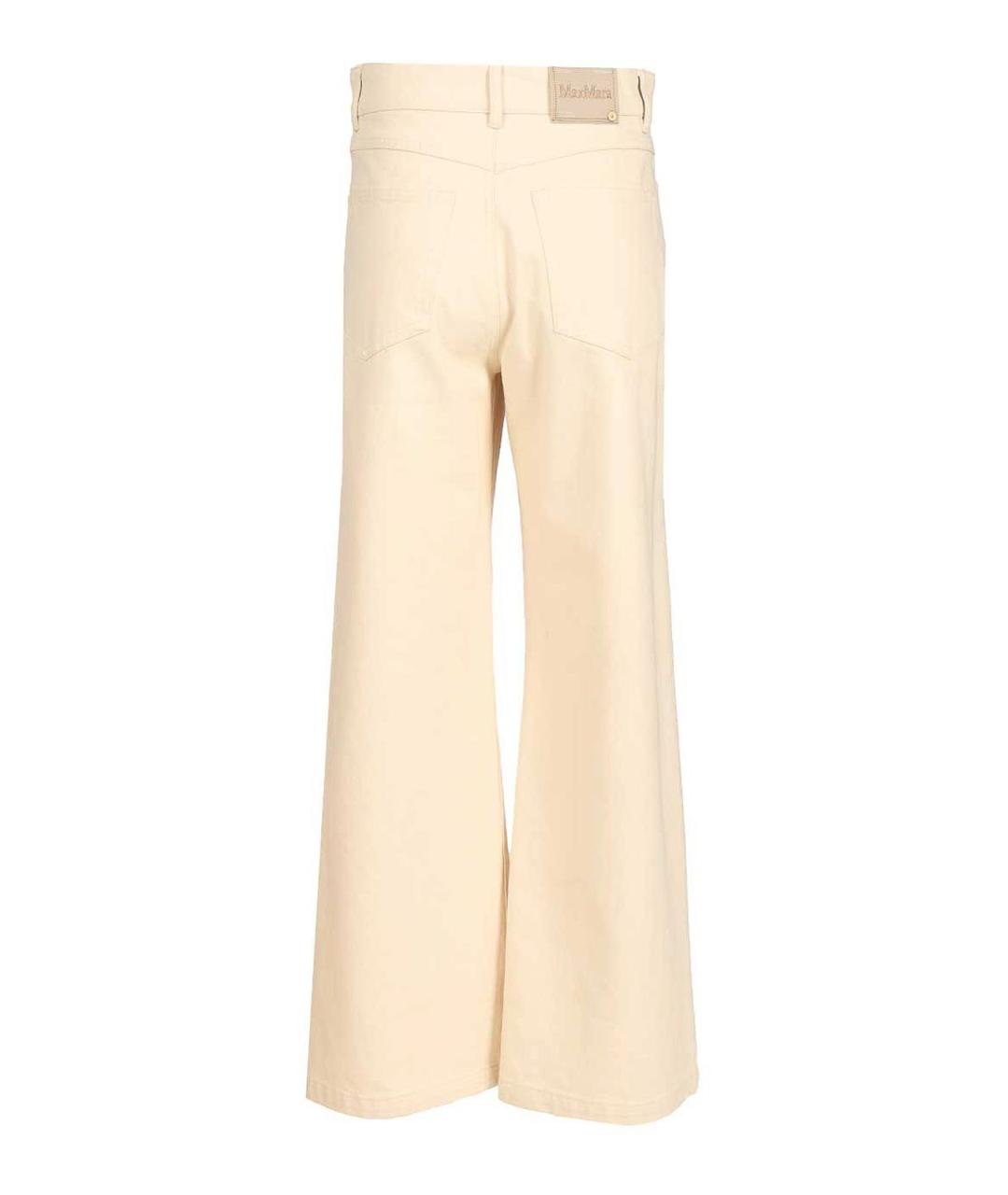 'S MAX MARA Хлопковые прямые джинсы, фото 2