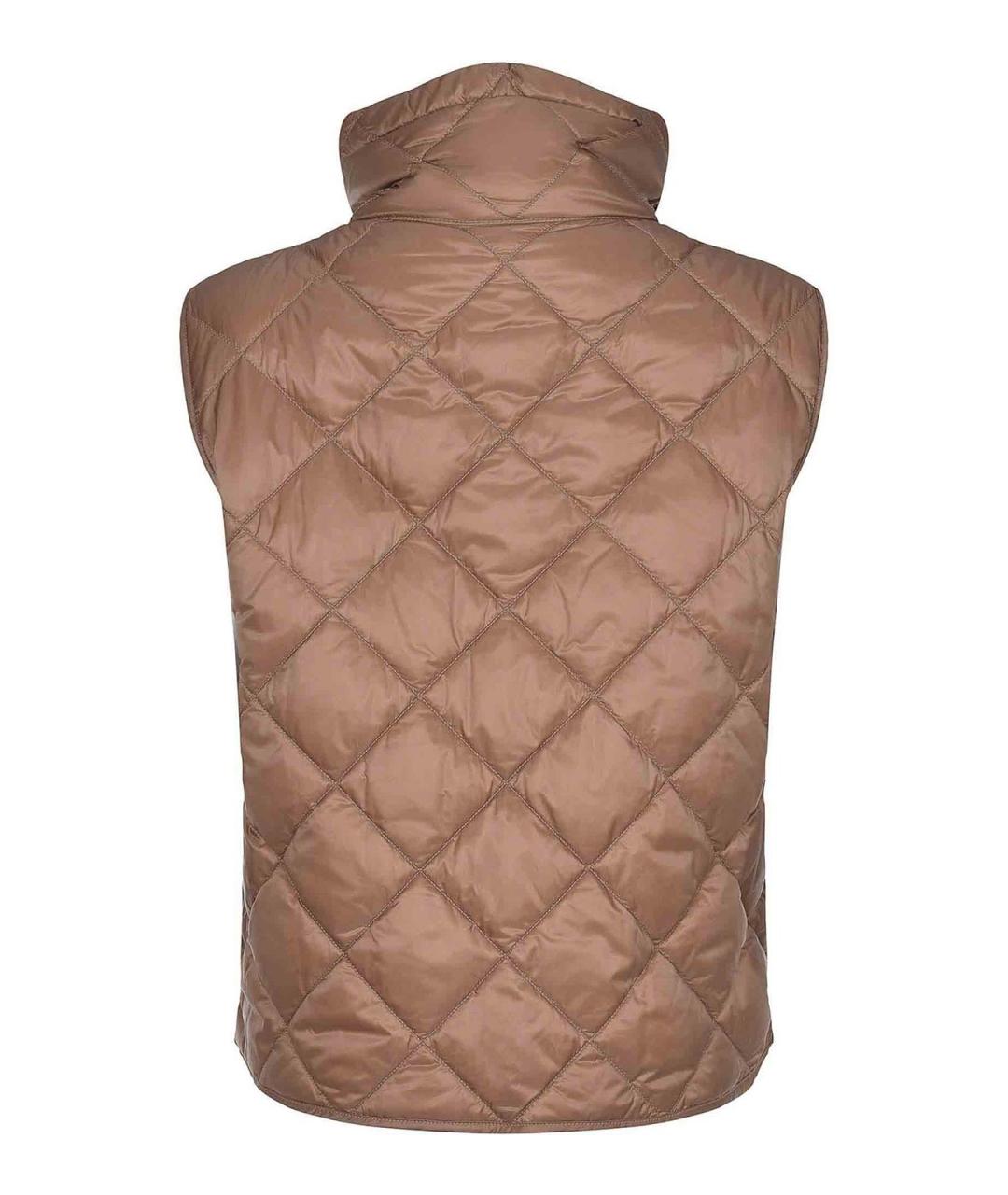 MAX MARA Бежевая полиамидовая жилетка, фото 3