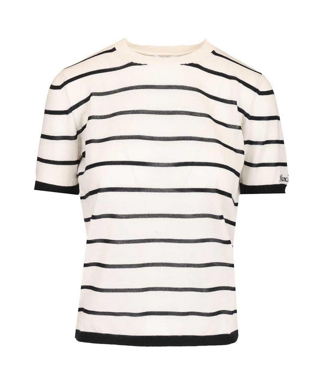 MAX MARA Мульти кашемировая футболка, фото 1
