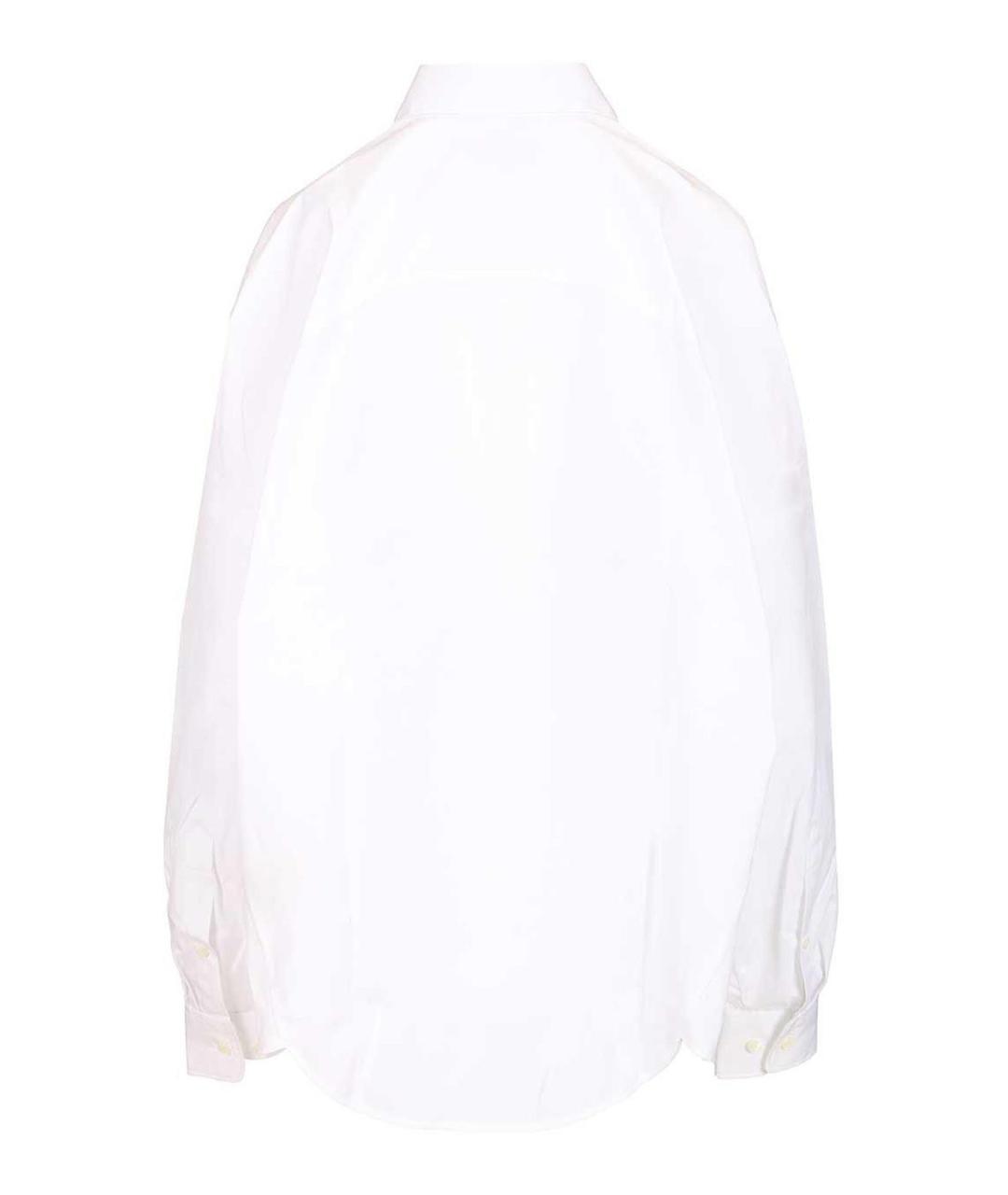 DRIES VAN NOTEN Белая хлопковая рубашка, фото 2