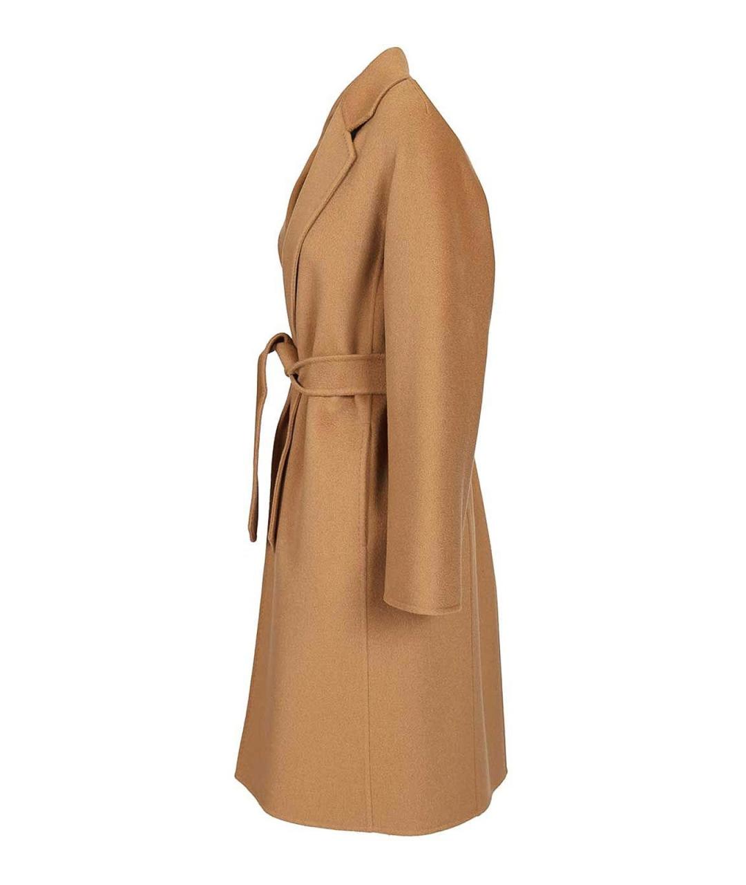 MAX MARA Бежевое кашемировое пальто, фото 3
