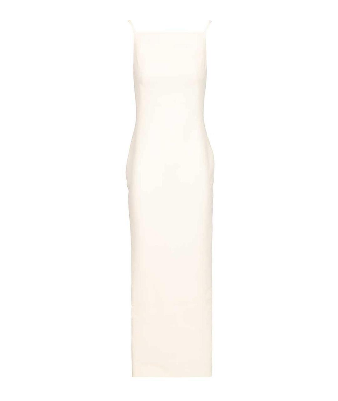 GIVENCHY Бежевое вискозное коктейльное платье, фото 1