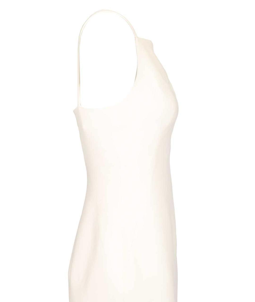 GIVENCHY Бежевое вискозное коктейльное платье, фото 5