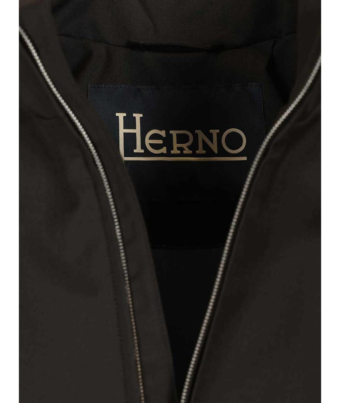 HERNO Коричневая куртка, фото 4