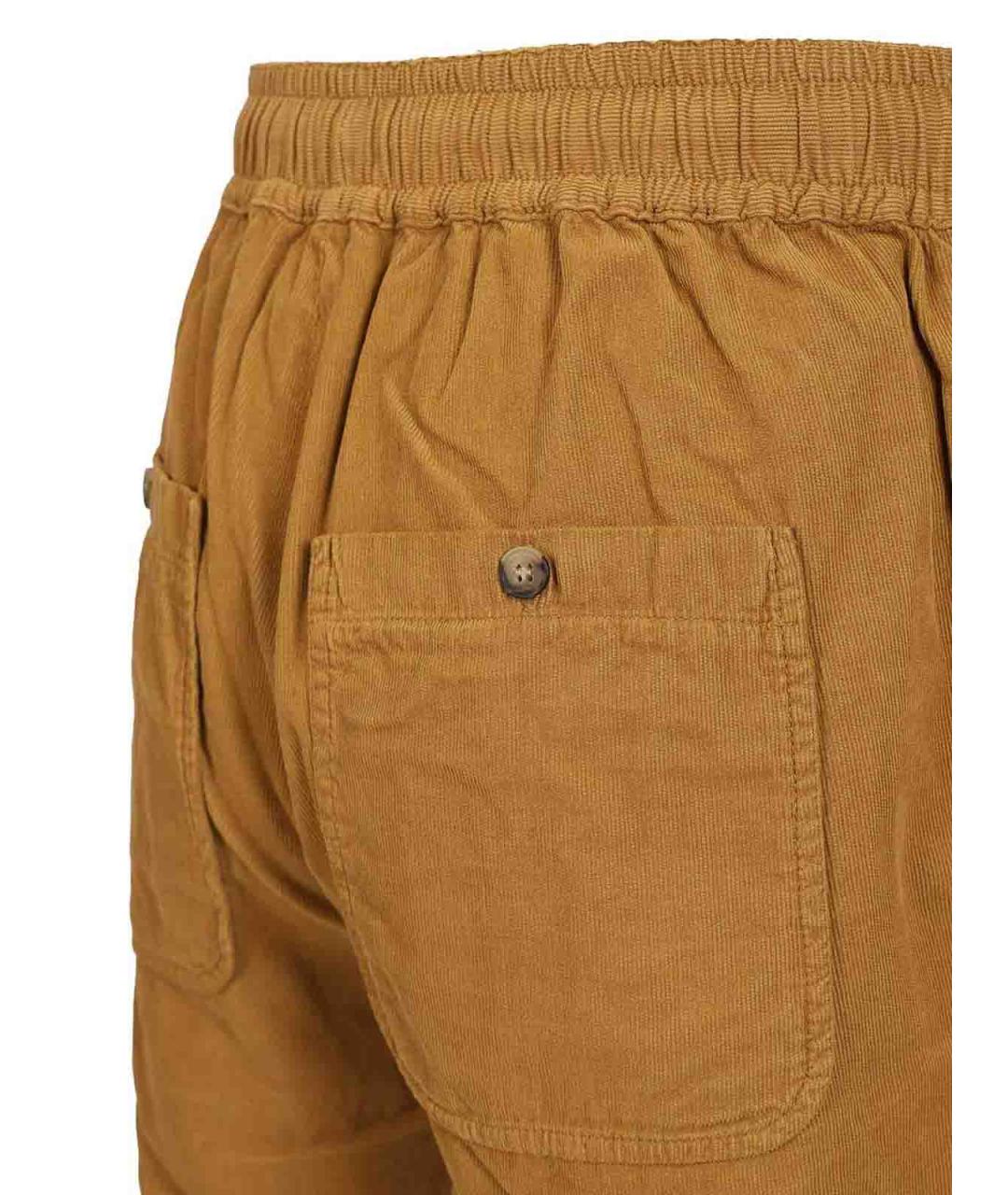ISABEL MARANT Коричневые хлопковые повседневные брюки, фото 4