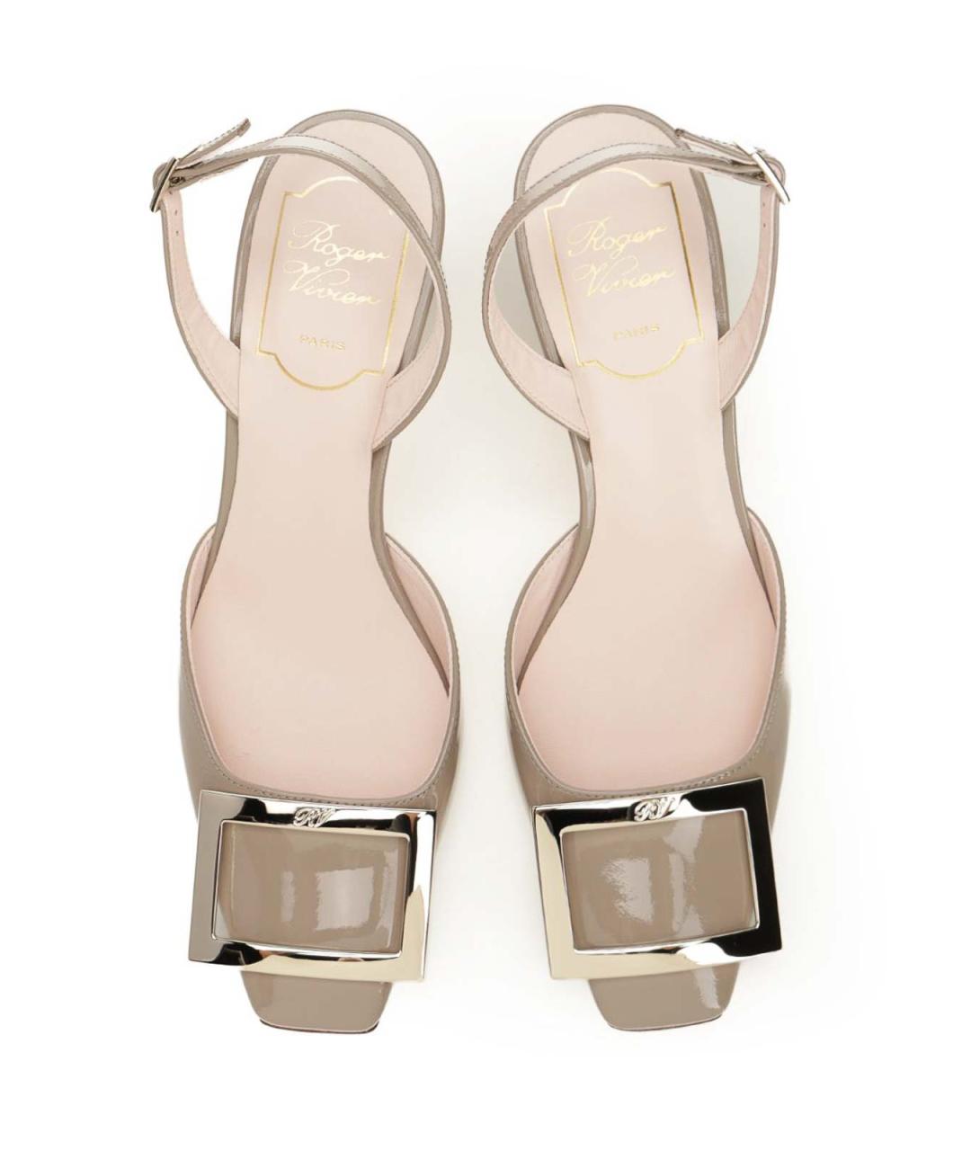 ROGER VIVIER Коричневые туфли, фото 5
