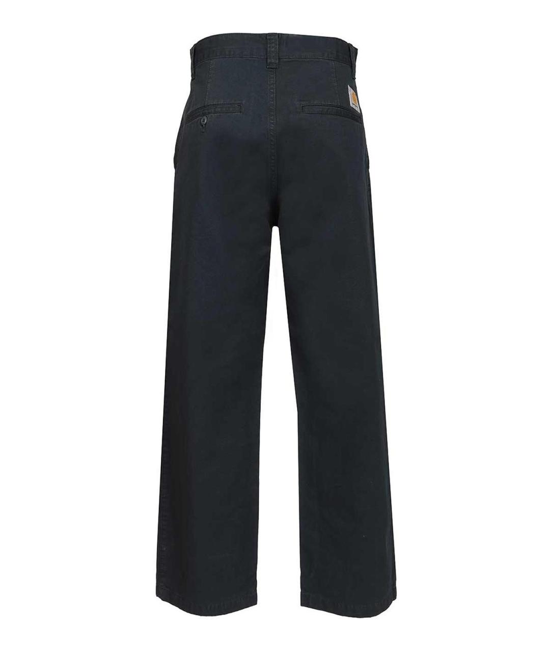 CARHARTT Серые хлопковые повседневные брюки, фото 2
