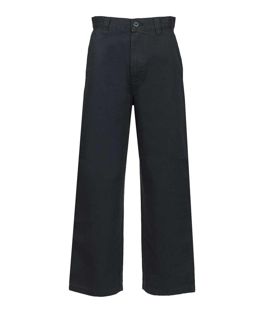 CARHARTT Серые хлопковые повседневные брюки, фото 1