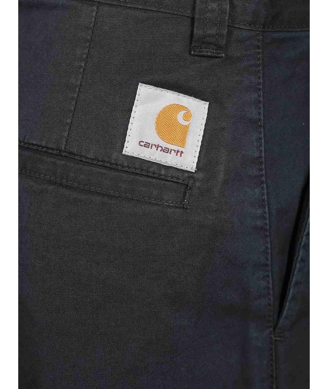 CARHARTT Серые хлопковые повседневные брюки, фото 5