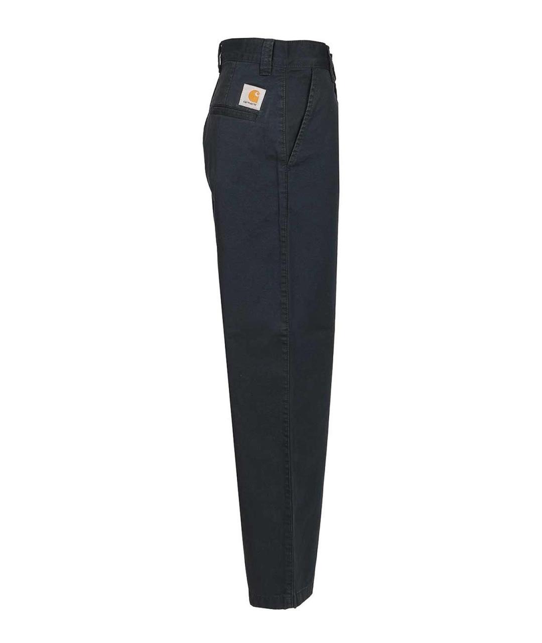 CARHARTT Серые хлопковые повседневные брюки, фото 3