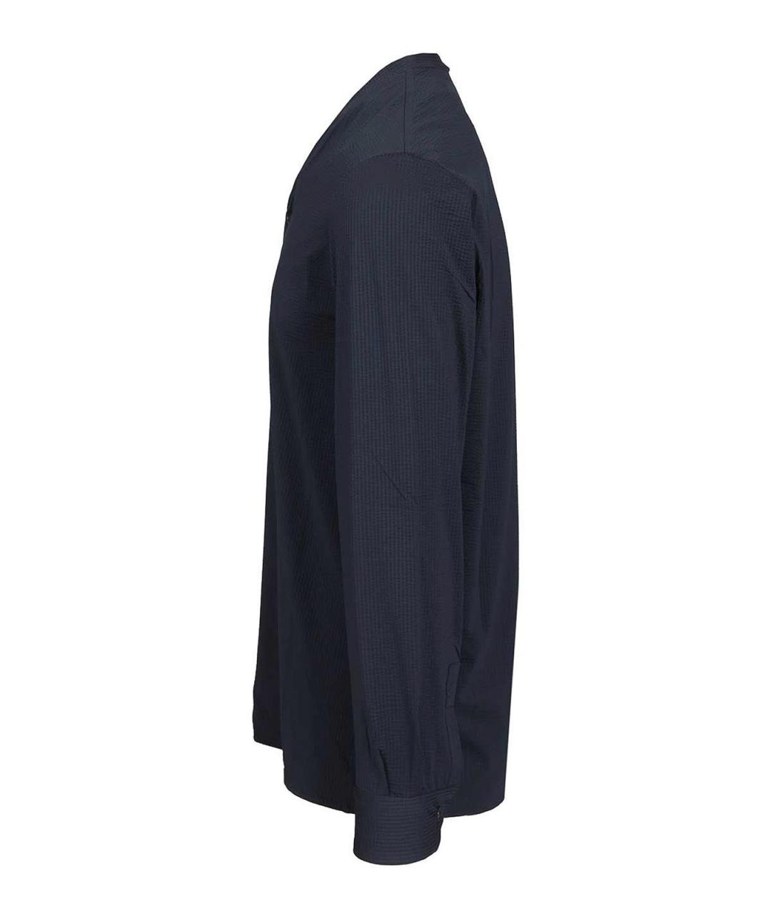 EMPORIO ARMANI Синяя кэжуал рубашка, фото 3