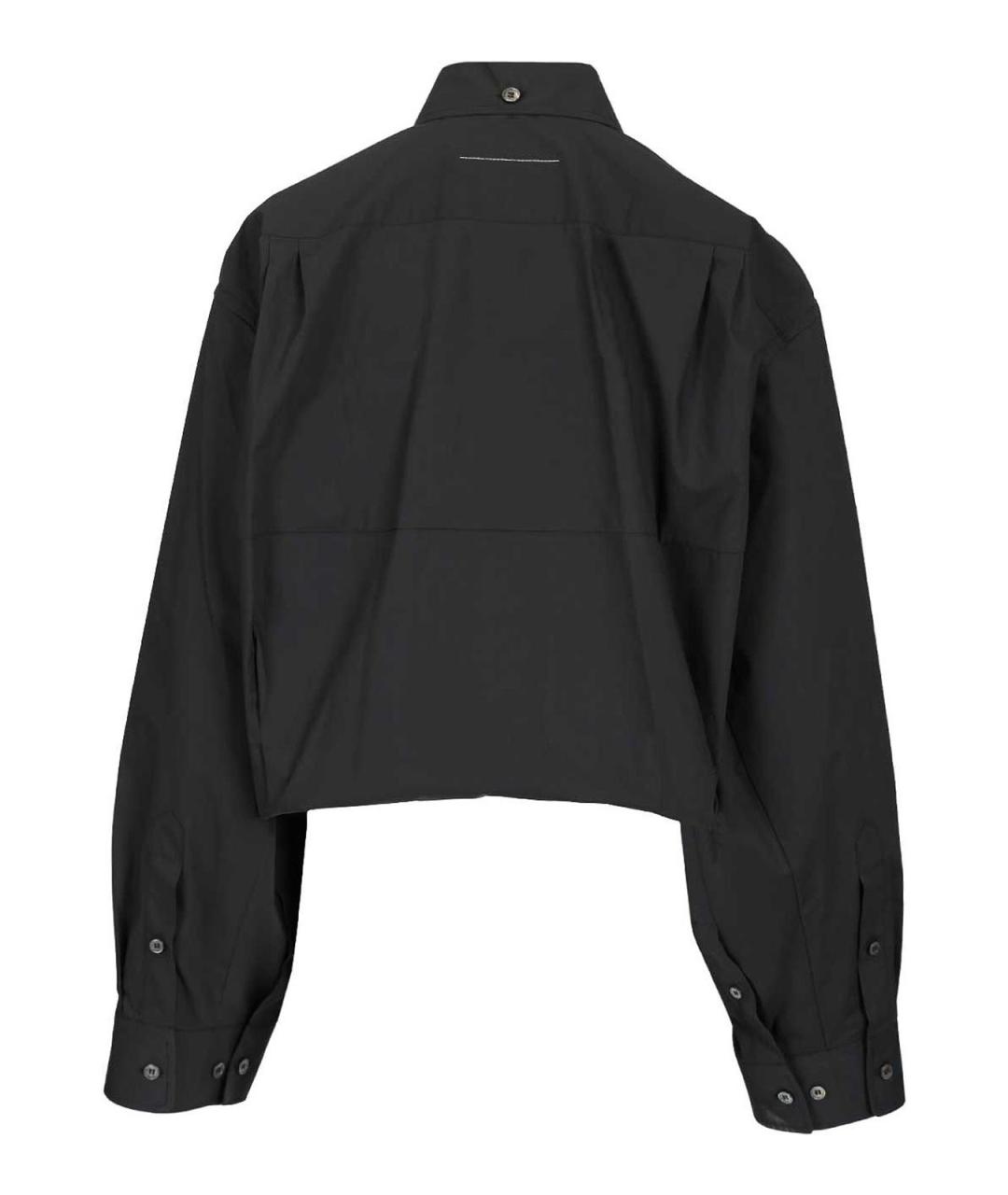 MM6 MAISON MARGIELA Черная рубашка, фото 2