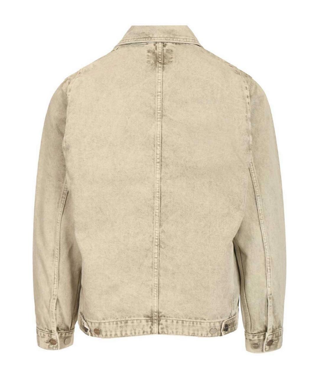 CARHARTT Бежевая хлопковая куртка, фото 2