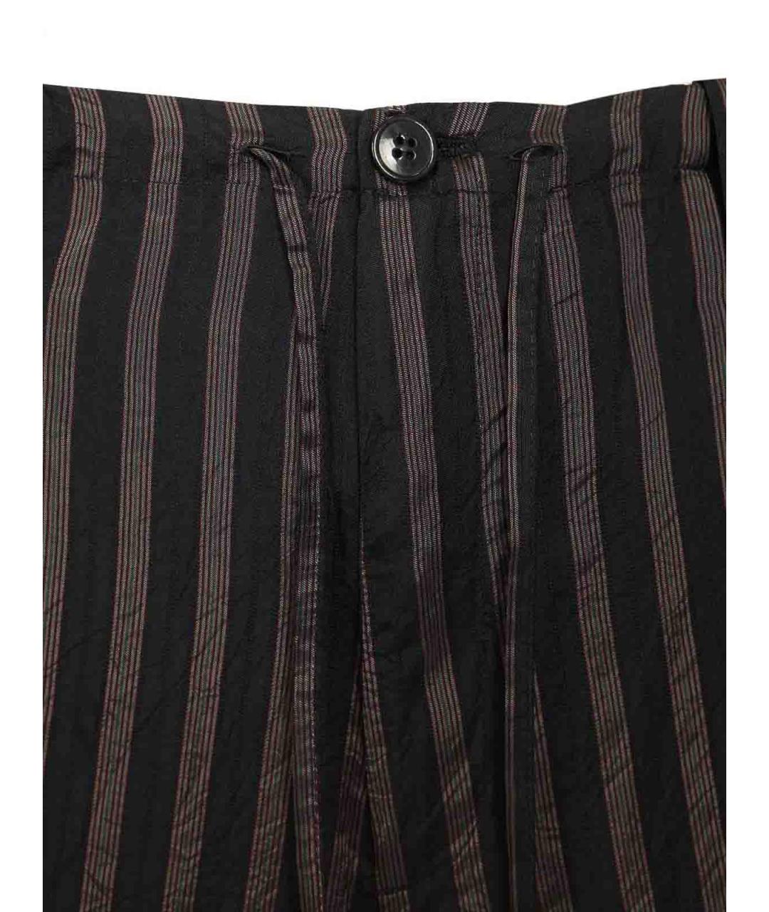 DRIES VAN NOTEN Мульти вискозные повседневные брюки, фото 4