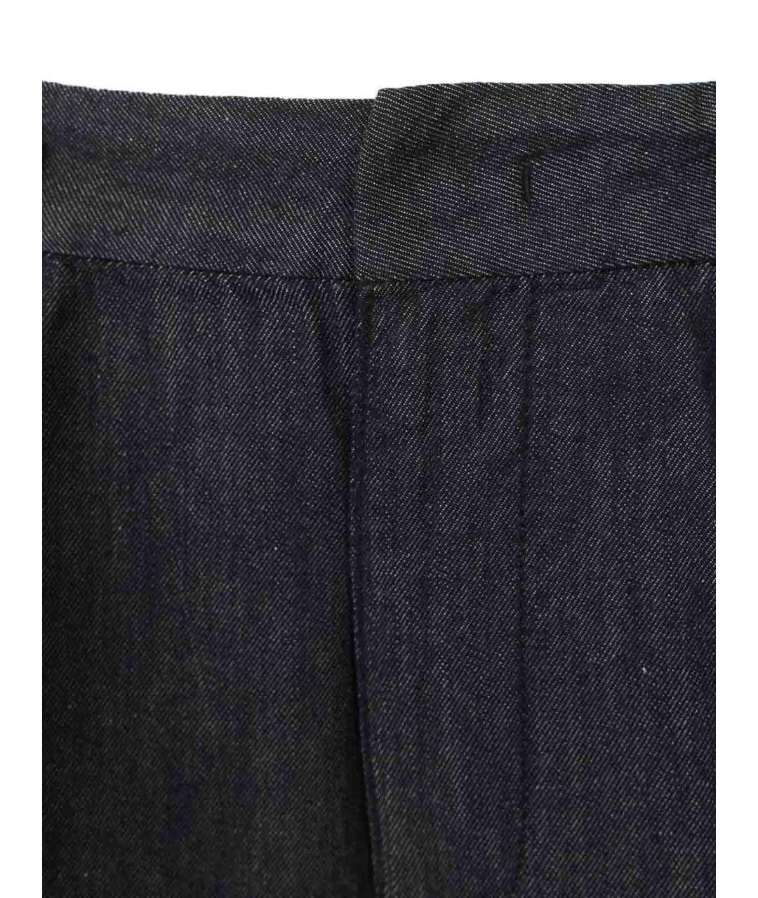 EMPORIO ARMANI Синие хлопковые шорты, фото 4