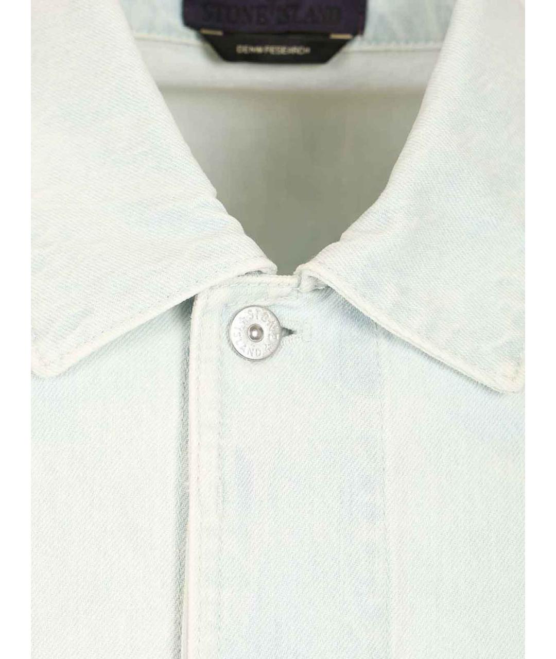 STONE ISLAND Голубая куртка, фото 5