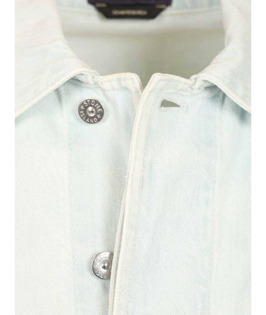 STONE ISLAND Голубая куртка, фото 4