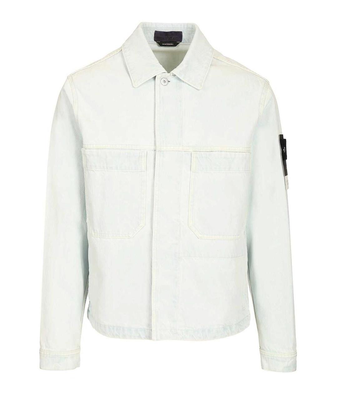 STONE ISLAND Голубая куртка, фото 1