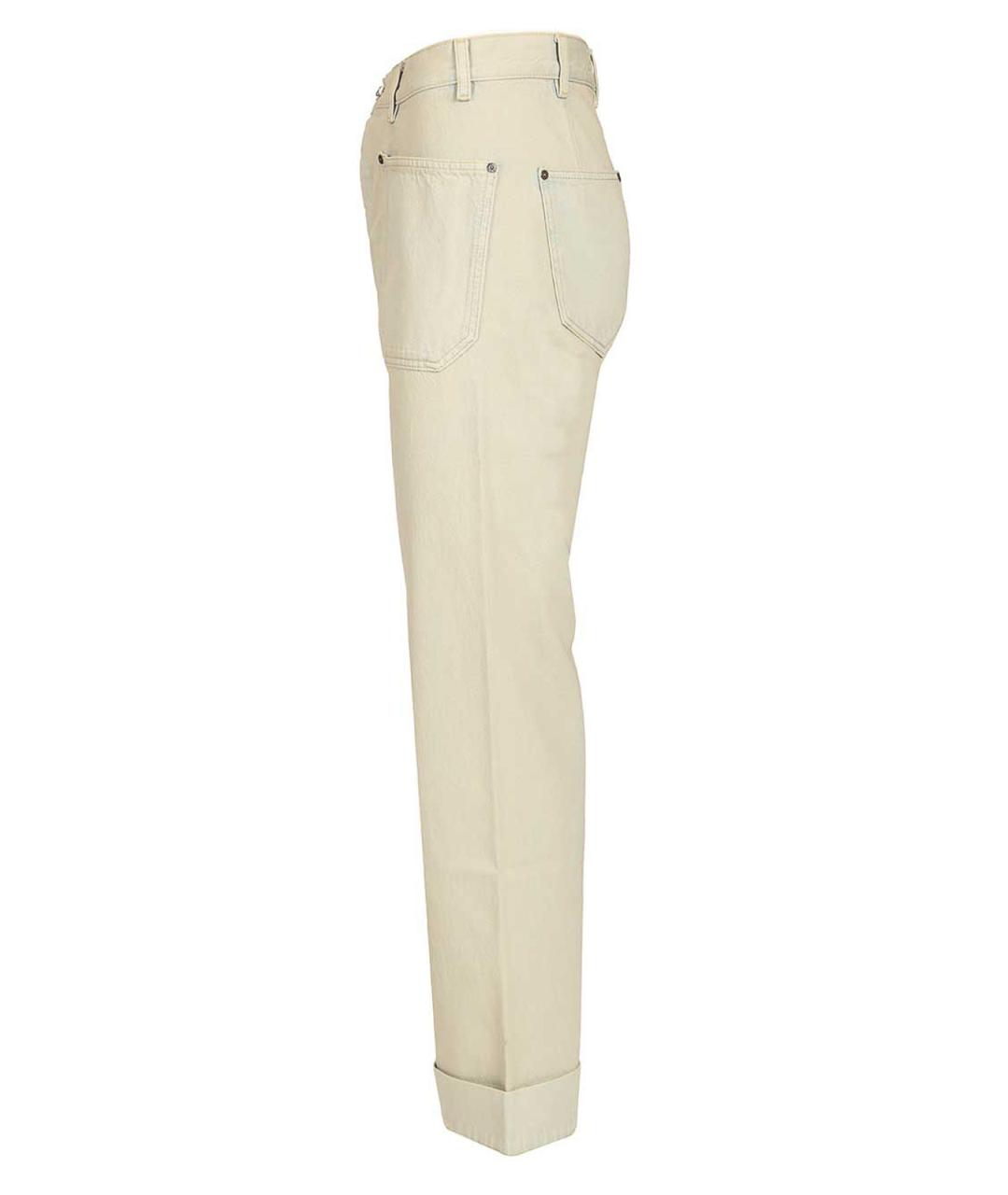 VIVIENNE WESTWOOD Голубые хлопковые прямые джинсы, фото 3