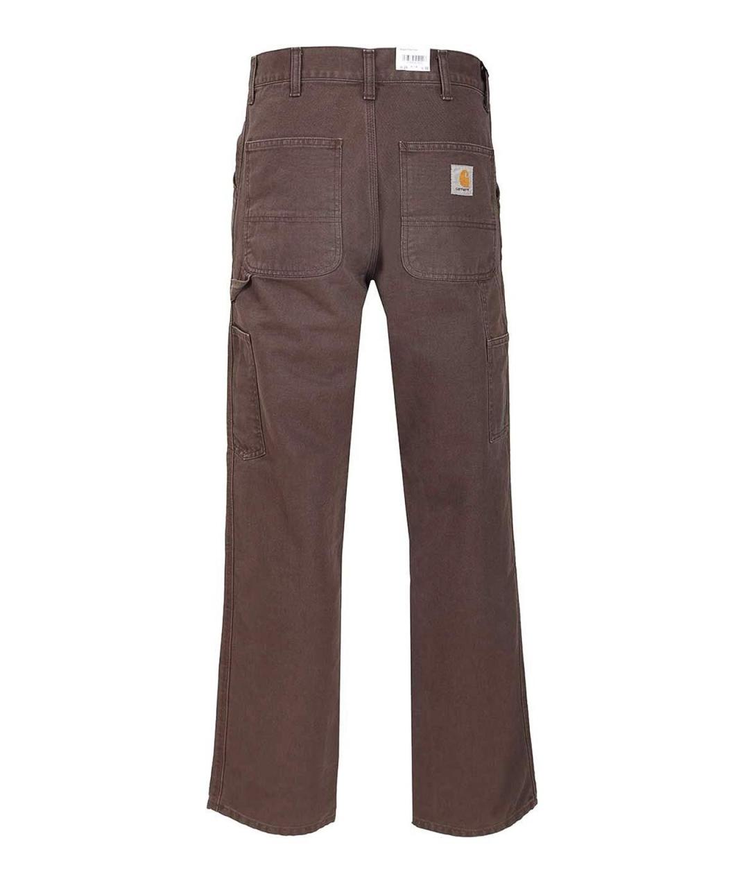 CARHARTT Серые хлопковые повседневные брюки, фото 2