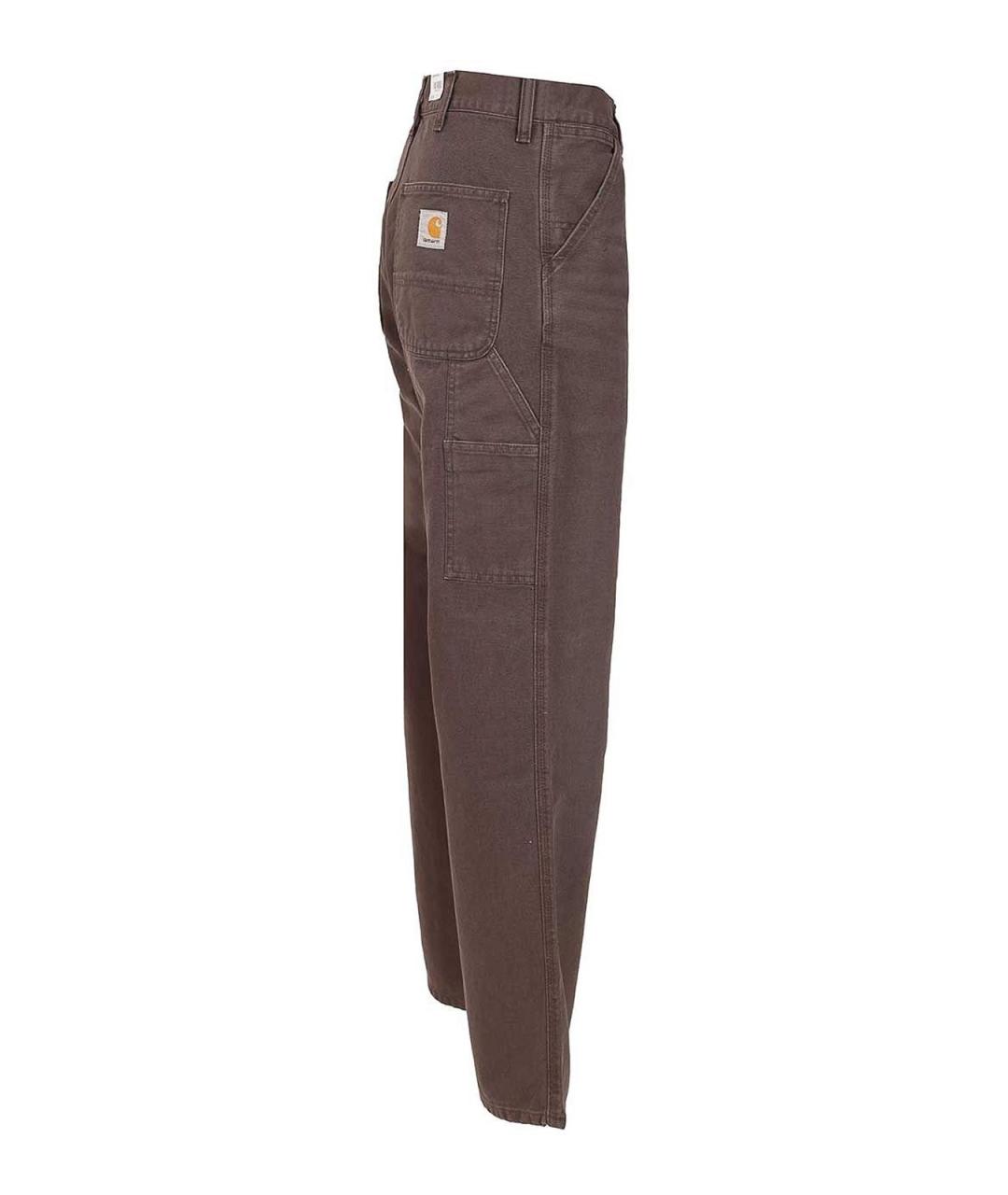 CARHARTT Серые хлопковые повседневные брюки, фото 3