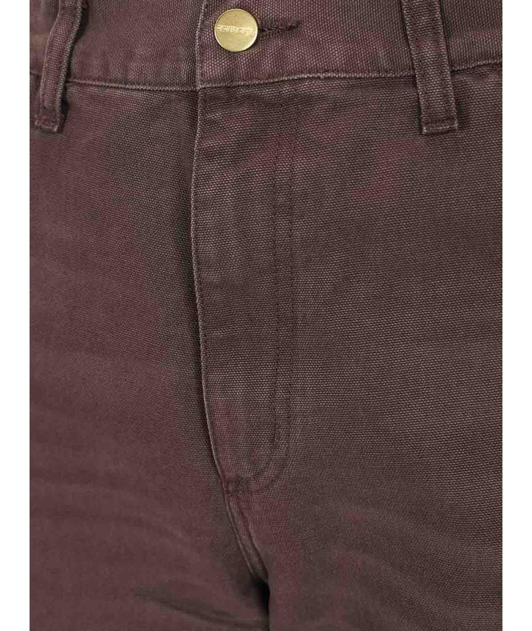 CARHARTT Серые хлопковые повседневные брюки, фото 4